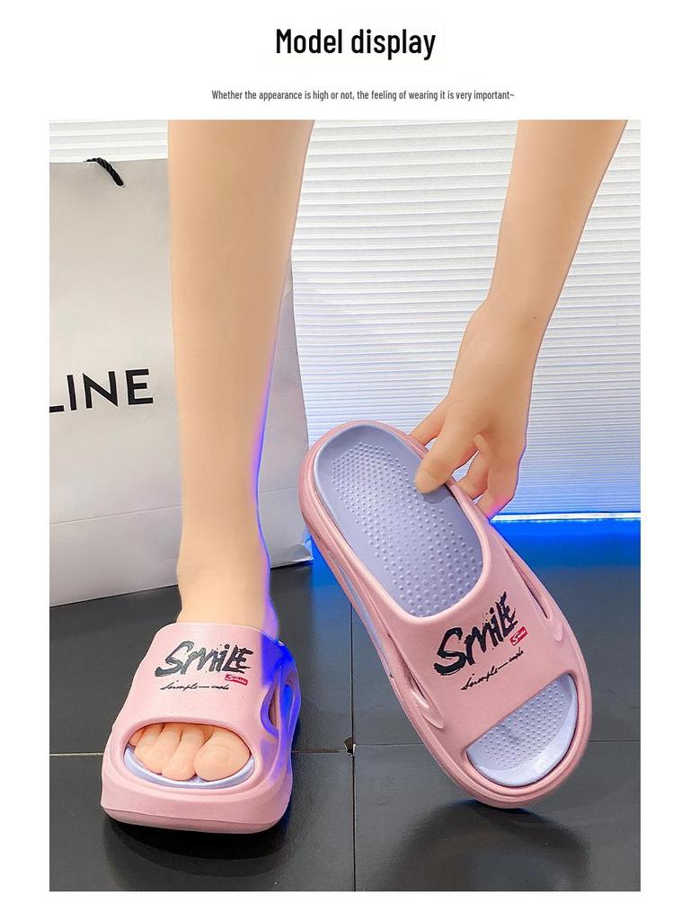Summer Breeze Slippers: Lightweight, Breathable Flip-Flops for Women & Kids - Perfect for Home or Beach.