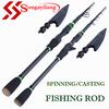 Удочка из углеродного волокна, телескопическая спиннинговая удочка, 1,8 м/2,1 м, легкий рыболовный инструмент
