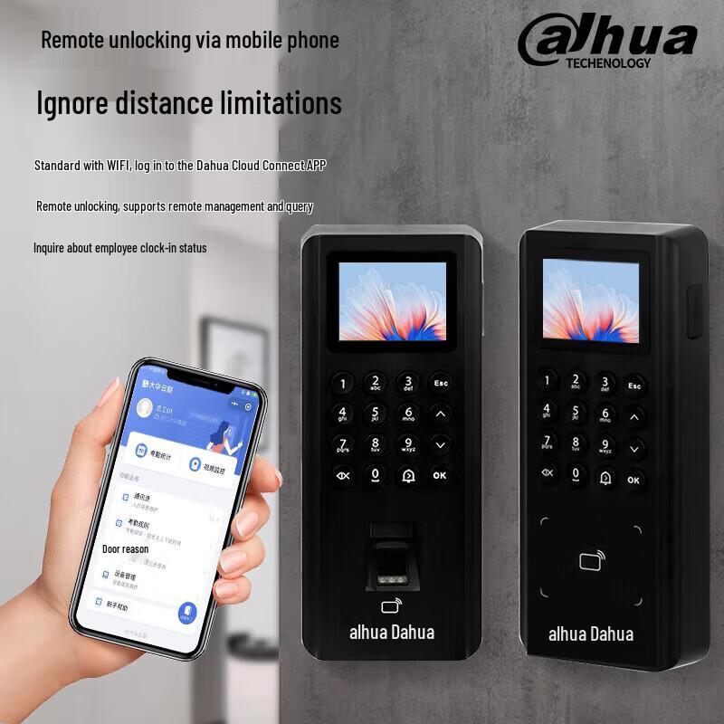 Dahua DH-ASI20D-MWK Fingerprint Access Control System CN plug (adapter included)