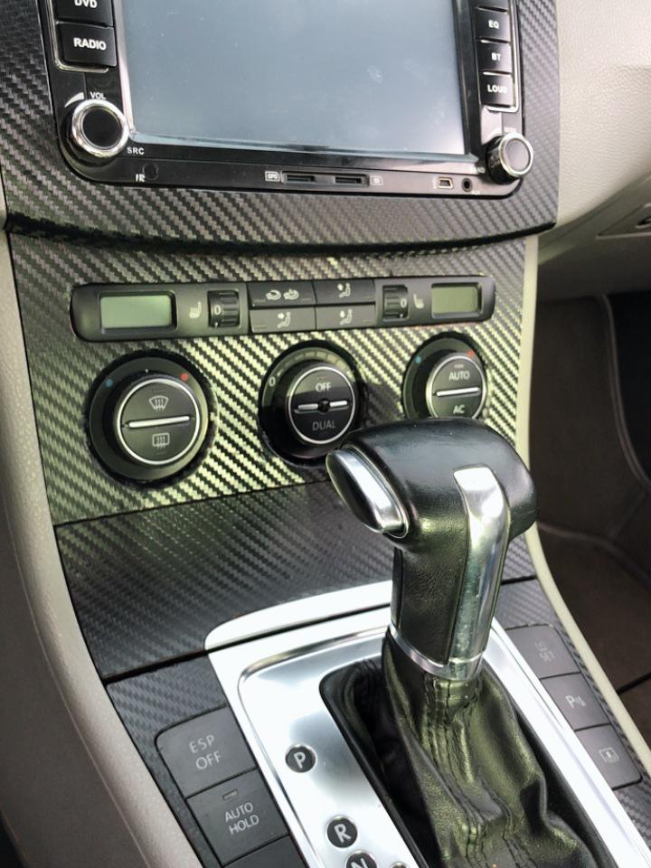 Magotan B6 Carbon Fiber Console & Gear Lever Interior Modification Stickers