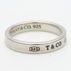 Used TIFFANY&Co. Ring 1837 Narrow EU#58.5 Silver925 4.5g Silver Classic