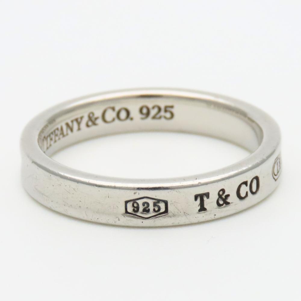 Used TIFFANY&Co. Ring 1837 Narrow EU#58.5 Silver925 4.5g Silver Classic