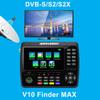 IBRAVEBOX V10 Finder Max HD Поиск сигнала спутникового телевидения DVB-S/S2/S2X Цифровой портативный измеритель сигнала