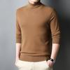 Autumn and Winter Men's Men's Senior Sense Thickened Turtleneck Warm Sweater Casual Pullover