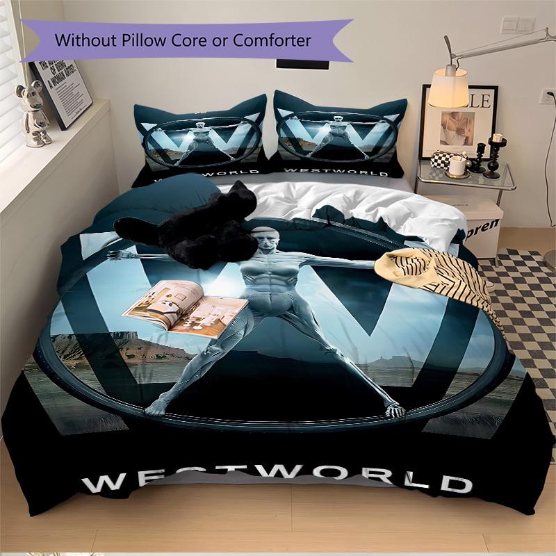 3pcs Westworld Duvet Cover Set (1 Duvet Cover + 2 Pillowcases, No Core) - Comfortable, And Breathable Bedroom Decoration yy251104093