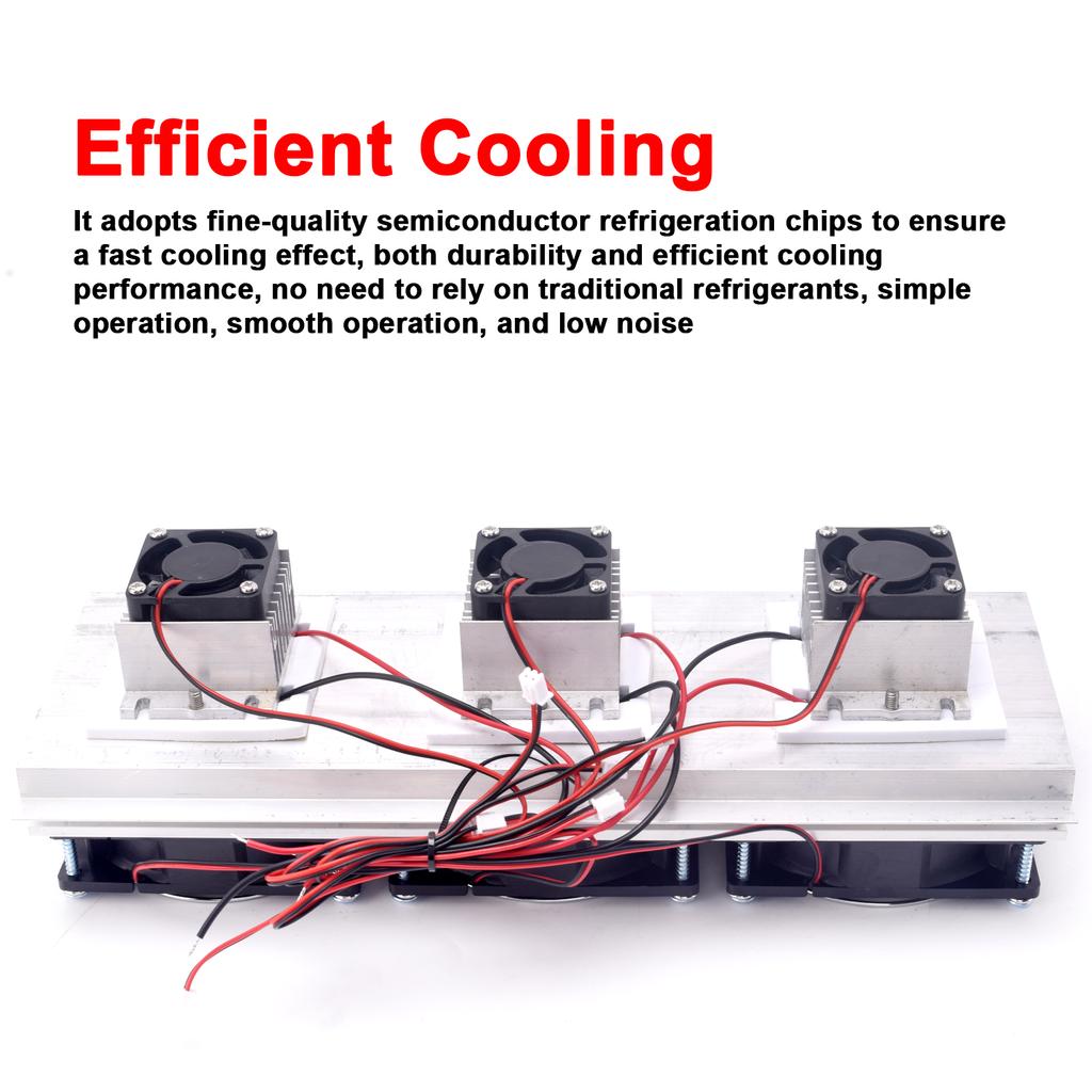 DIY Термоэлектрический охладитель Полупроводниковый охладитель 180 Вт Высокомощное охлаждающее устройство