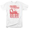 Duran Duran Red Carpet Massacre Rock N Roll Music Tee White Unisex T-shirt