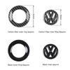 ABS Carbon Fiber Pattern Car Logo Steering Wheel Sticker Badge For VW GTI Passat B6 Golf 4 5 7 Polo Jetta Caddy Beetle Tiguan CCNB1