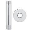 G1/2in Ceiling Mounted Stainless Steel Top Shower Arm Bathroom Shower Accessories