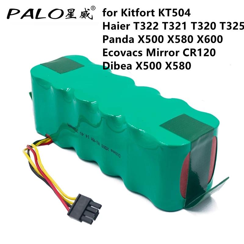 PALO NI-MH 14,4 В 2000/3500/4500 мАч аккумулятор для пылесоса 7 типов для iRobot Roomba/yijie/Neato Botvac/Samsung NaviBot/Haier