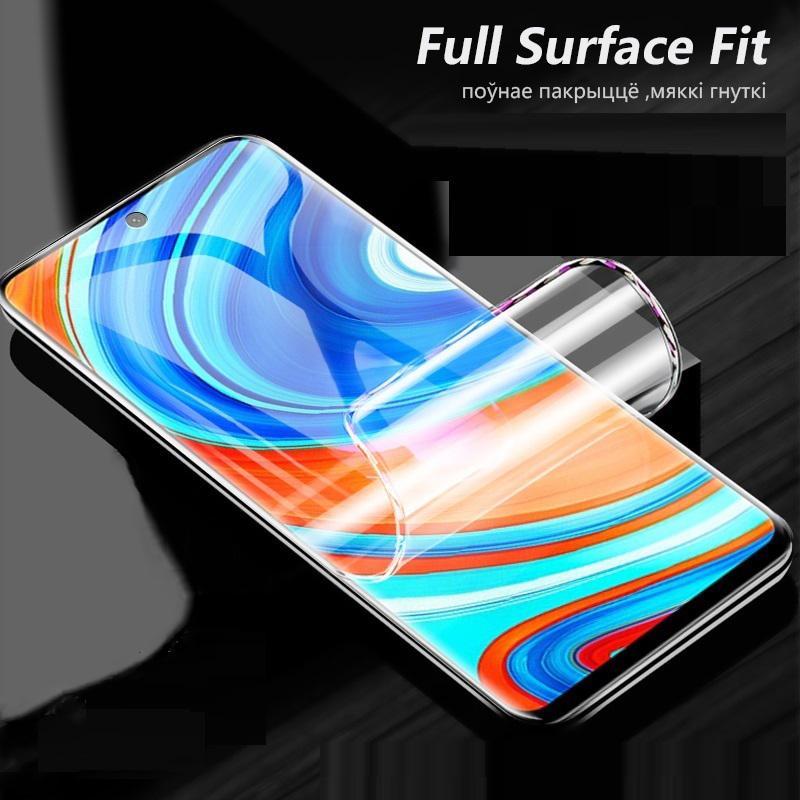 Película de hidrogel para redmi note13 12 11 10 9 8 7 pro plus5g 12s 11s 10s 9s protetor de tela para redmi 12c 10c 9c 9t 9a 9at 12c, 5 peças