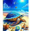 Frame Acrylic Painting By Numbers Gift Sea Turtle Animal Pictures By Numbers Painting Wall Art For Adults Home Decor 40x50cm