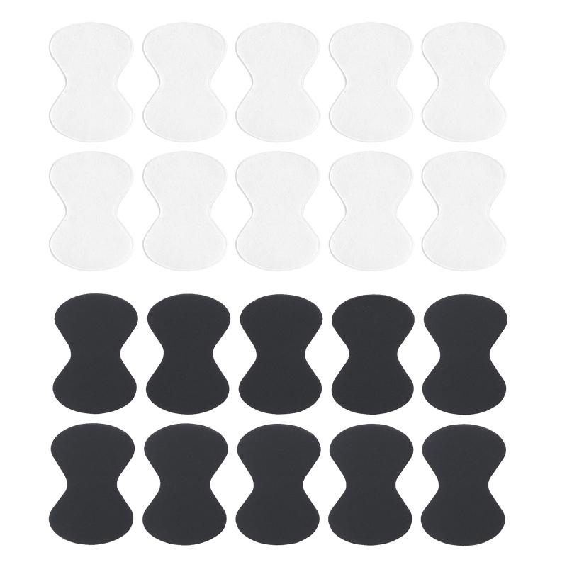 10x Guitar Pick Grips Large Area Durable Reusable Stick On Grip for Picks Non Slip Soft Comfortable Picks Stop Dropping