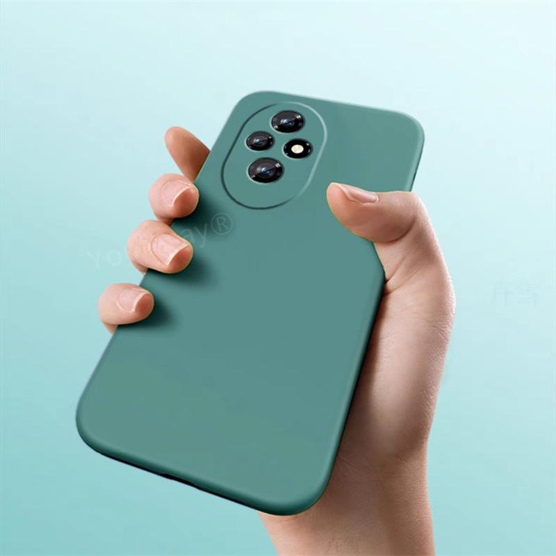 Роскошный Чехол Для Honor 200 Чехол Honor 200 Fundas Coque Жидкий Силикон Мягкий ТПУ Задняя Крышка Honor 200 Pro