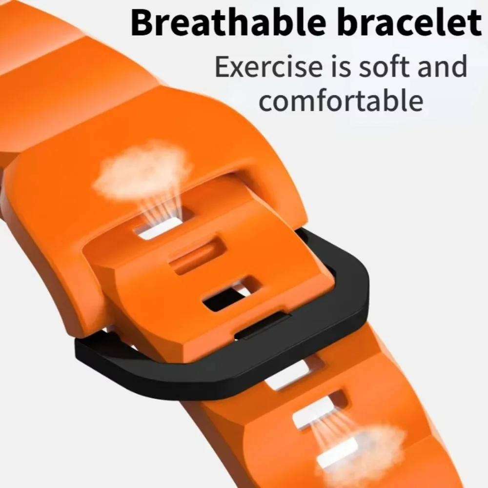 Мягкий силиконовый ремешок для Apple Watch Ultra 3/2 49 мм 46 мм 45 мм 44 мм 42 мм 40 41 мм Спортивный браслет iWatch Серия 11 10 9 8 7 5 SE 3