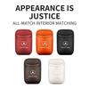 AAN1 2PCS PU Leather Car Door Cup Holder Organizer Box for Mercedes-Benz C E A S GLC GLE GLB G Class etc Seat Back Clip Storage