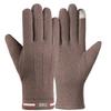 Touchable Screen Winter Gloves Warm Driving Mittens New Full Finger Gloves  Girls