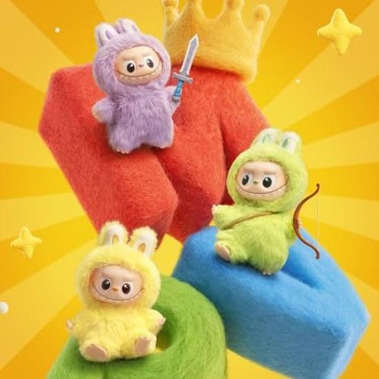 MONSTERS PIN LOVE Серия Плюшевый Подвеска (Н-З) Коробка-ассорти 14 штук Мини Лавбу Лабубу Игрушка Слепая фигурка Гача Модель Подарок Акция поддержки Официальный