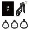 Jeusn Chastity Cages for Men with Key Box Sex Toys Chastity Cock Cage Device Penis Rings Male with 3 Size