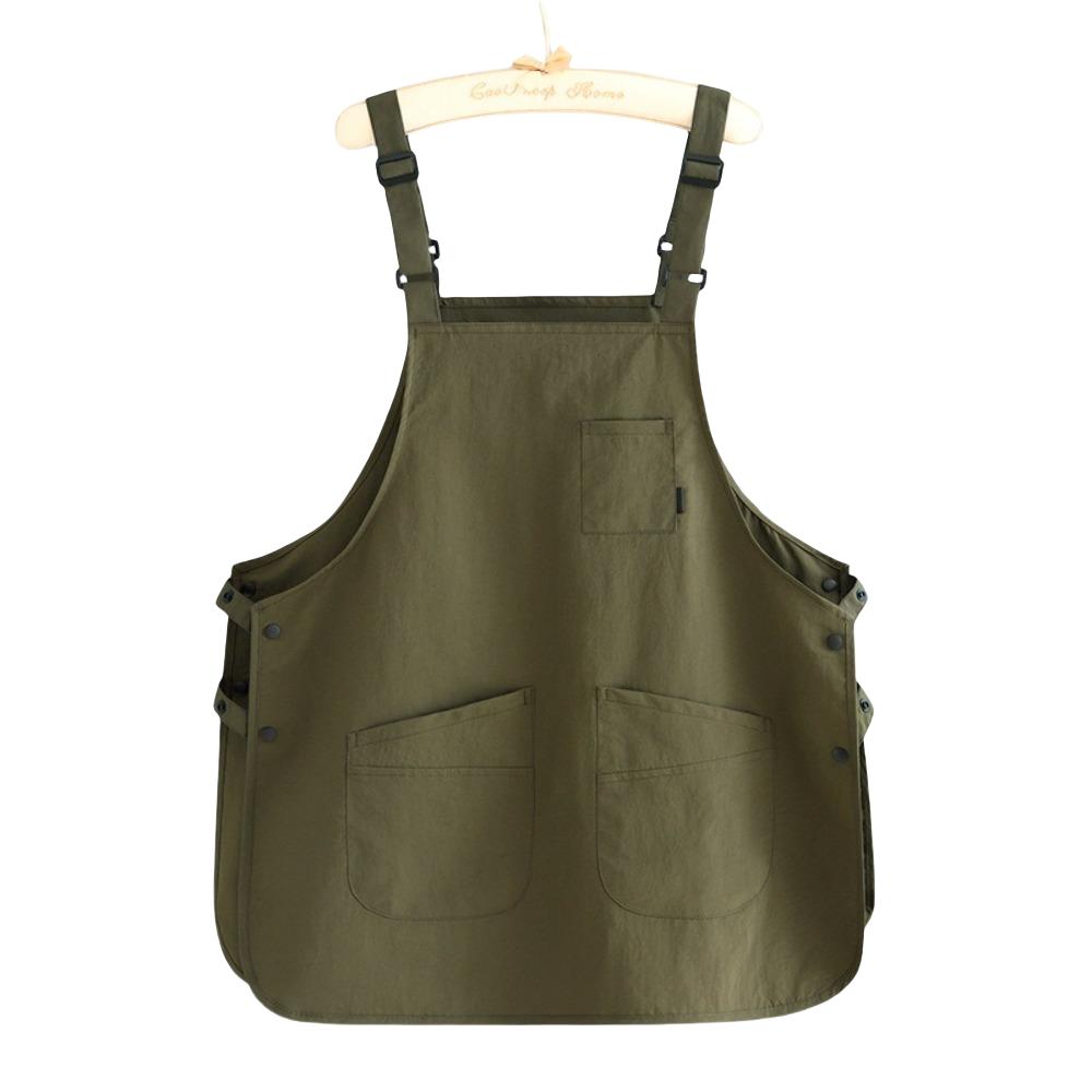 Новый фартук для кейтеринга в японском стиле, рабочая одежда, устойчивый к пятнам, бытовой фартук для рисования, водонепроницаемая рабочая одежда для кафе, парикмахера