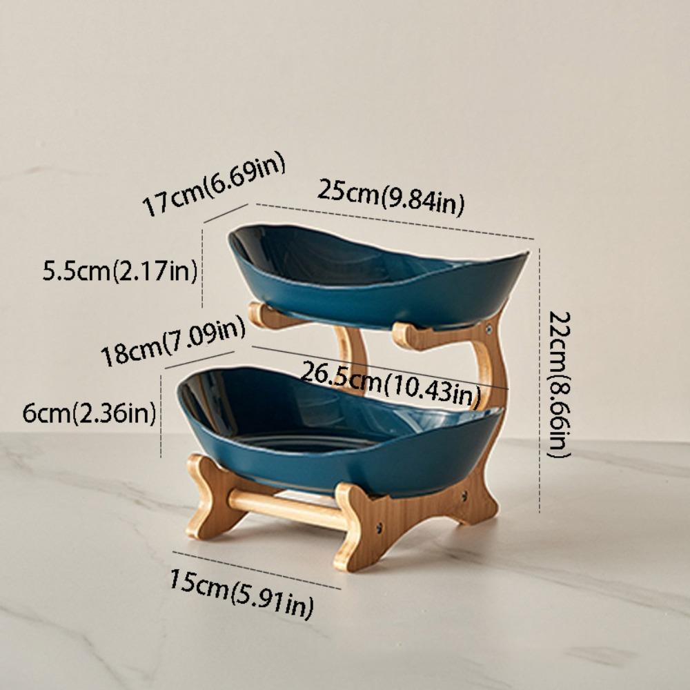 Пластиковый материал Фруктовая тарелка Современный стиль Подставка для торта Тарелки для закусок Блюдо для закусок Гостиная