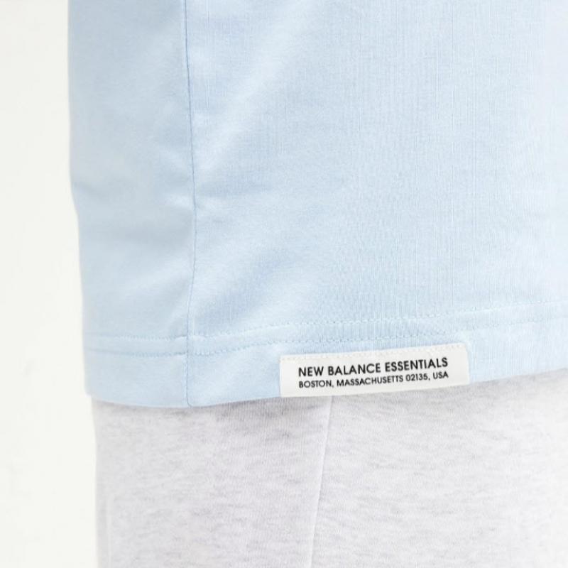 New Balance Футболка Kqj Nbnee21013 51 Common Essential с маленьким логотипом и коротким рукавом