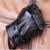 Men Thermal Autumn Motorcycle Winter Leather Gloves Full Finger Gloves Mittens Screen Gloves