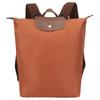 Рюкзак Longchamp Le Pliage Original из текстурированного нейлона с логотипом для женщин, цвет Кирпично-красный 10284089P97