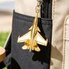 Ключница в форме самолета для женщин и мужчин, Забавные подвески Брелоки Аксессуары Подарки для брелока автомобильного ключа, Рюкзаков, Сумки