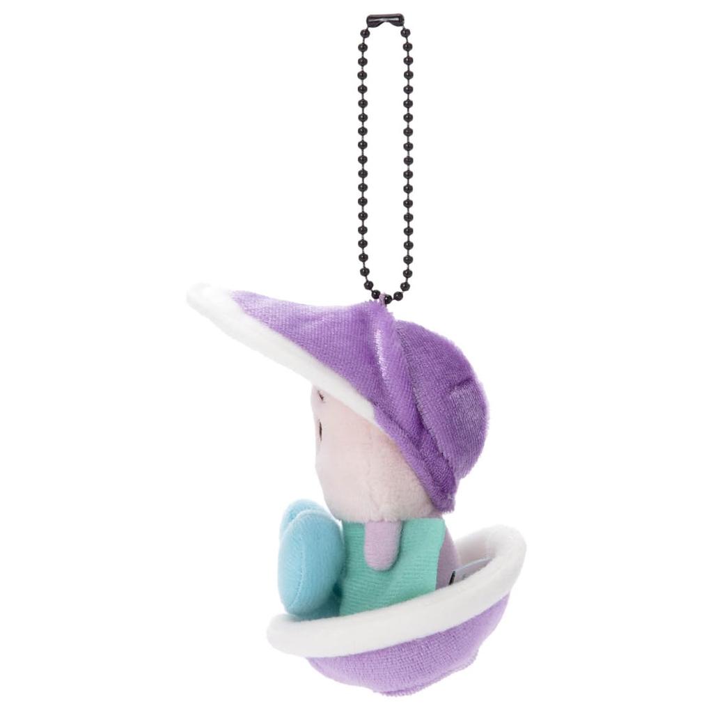 Disney Character Funny Face Ball Chain Mascot Young Oyster A Plush Toy, Approximately 11cm Tall