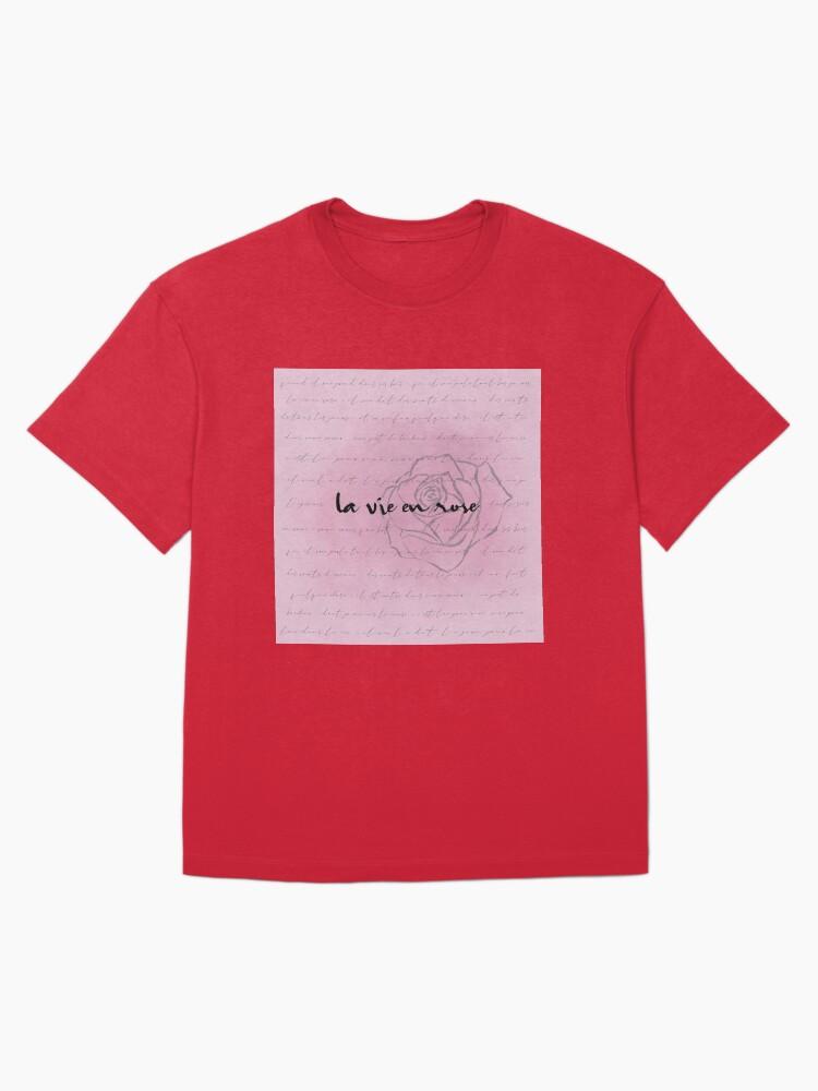 édith Piaf La vie en rose (French) Oversized T-Shirt