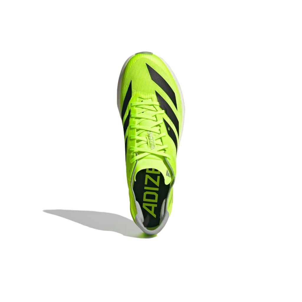 adidas Кроссовки Adizero Ambition Lucid Lemon Black Unisex, желтые, с черными вставками, с серебристым оттенком IH5798