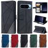 Luxury Flip Wallet Leather Case for Google Pixel 9 Pro XL Pixel 9 Pro Pixel 9 with Strap and Wallet Card Holder PU Skin Feel Shockproof Protect Cover