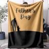Father's Day Throw Soft Flannel AC Blanket Lightweight Summer Nap Throw Cozy  Blanket for Sofa Bed Travel Home