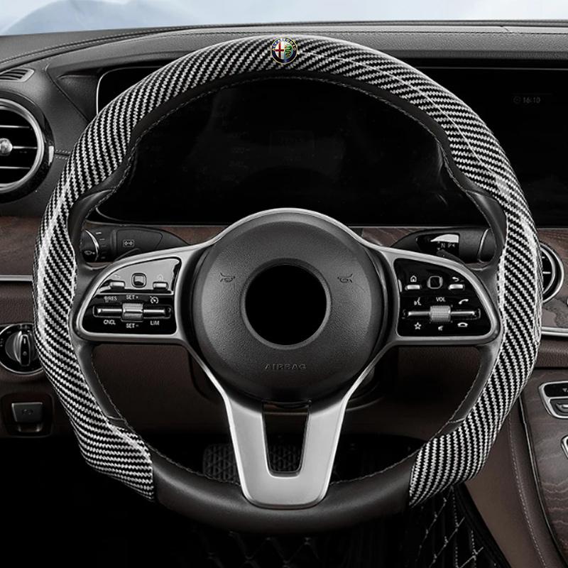Ypxkz2 Для Alfa Romeo Giulia Stelvio Giulietta 156 159 147 Mito Tonale Brera Disco V Накладки-наклейки на руль автомобиля