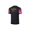 Футболка мужская Li Ning Коллекция настольного тенниса Флуоресцентный лотосовый розовый AAYT027-1