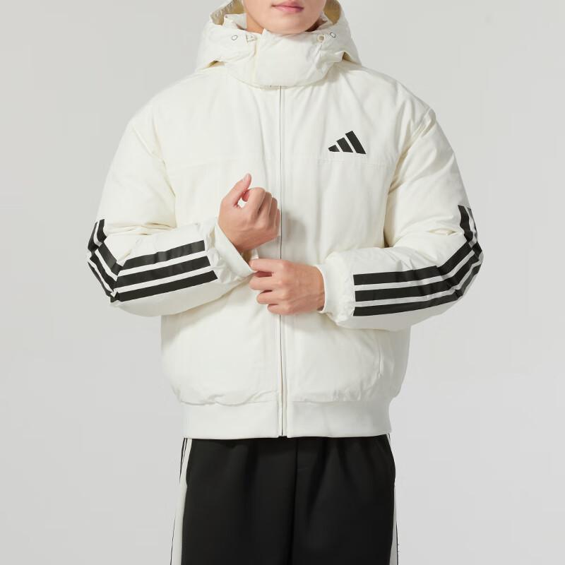 adidas Мужская зимняя куртка-пуховик с капюшоном