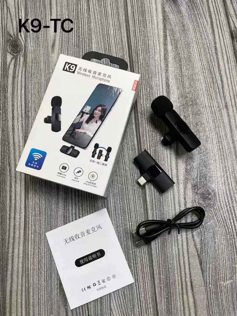 Беспроводная система петличных микрофонов Bluetooth для двойной записи на открытом воздухе - Шумоподавление для прямых трансляций