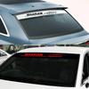 HAT1 Car Exterior Front Window Sticker Windshield Sport Decals for Volkswagen VW Sharan Logo Vinyl Film Waterproof Decor Accessories