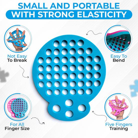 2 шт. Портативный силиконовый тренажер для пальцев для мужчин и женщин, оборудование для растяжки пальцев для физиотерапии, тренажер для укрепления силы пальцев