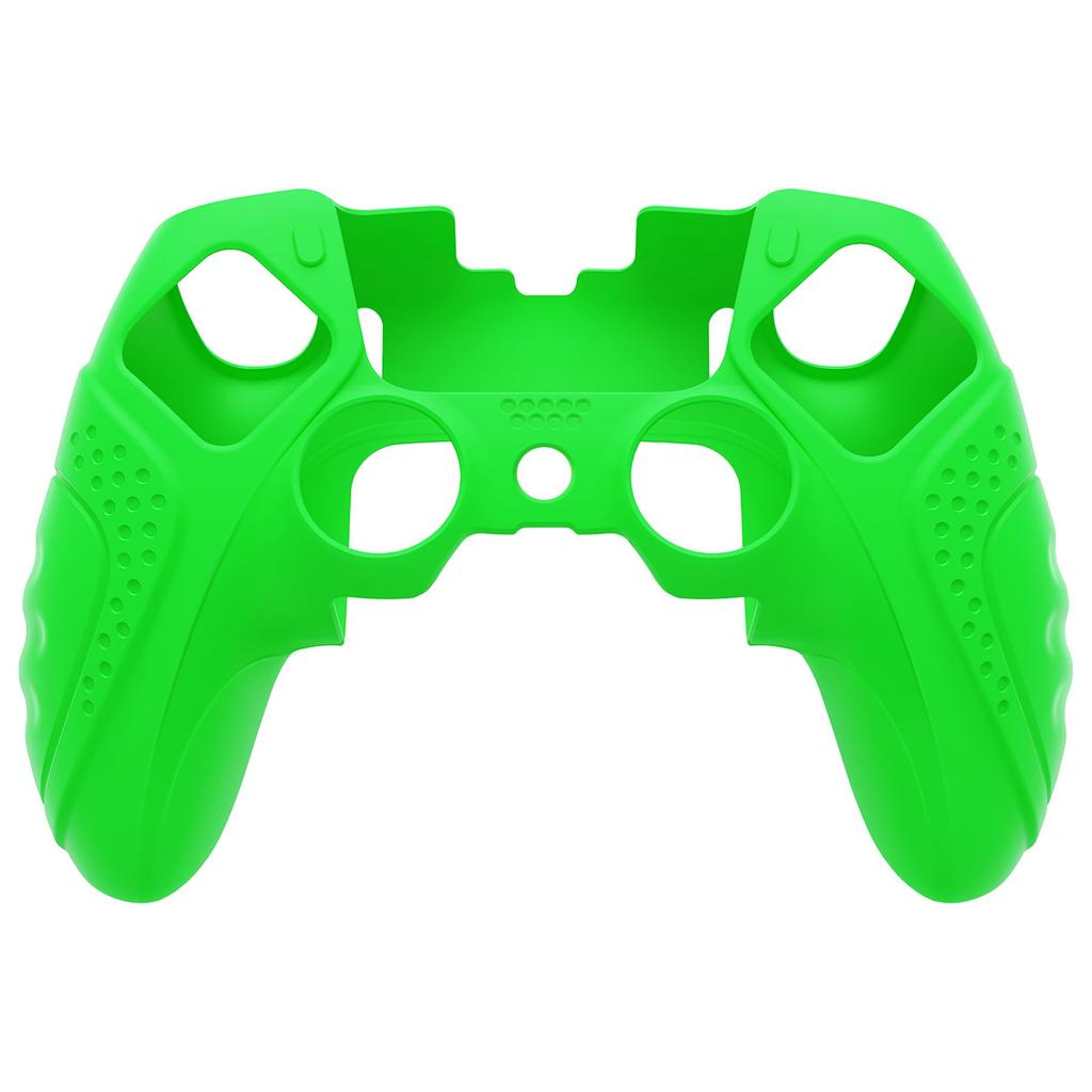 PlayVital Silicone Cover Case for PS5 Edge Soft Rubber Protector Skin for PS5 Edge Wireless Controller with Thumb Grip Caps Edition Non-Slip