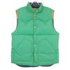 RRL Green x Navy Reversible Down Vest Rocky Mountain Best S Navy x greenUsed