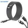 ULT-unite OEM Длина Плетеный Нейлон Тип C USB-C Кабель для Передачи Данных PD3.1 240 Вт 48 В 5 А Быстрая Зарядка 480 Мбит/с Передача Данных для Компьютера