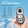 Цифровой анемометр Анемометр для переноски Измеритель скорости воздуха для измерения температуры охлаждения ветра Анемометр Термометр для фотографирования