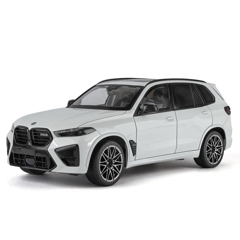Officially Licensed 1:18 BMW X5M Alloy Car Model Pull-back Toy Vehicle Simulation Diecast Collection Miniature Voiture Boy Gift