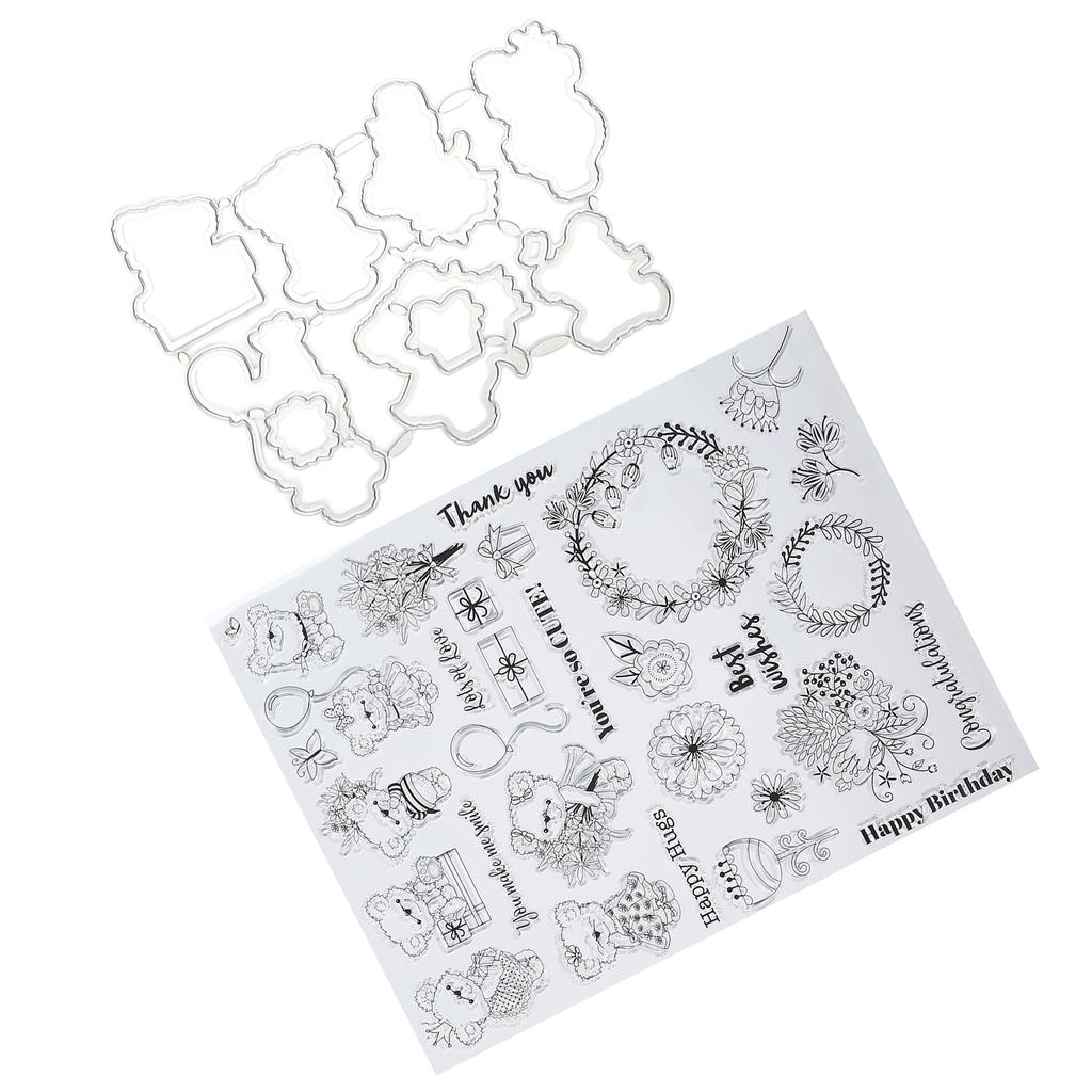 Transparent Stamp  Seal Making Molds for Hand Account Scrapbooking Pattern  Decoration