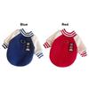 Material Pet Clothing Thick Fabric Windproof Design Dog Clothing Baseball Uniform Style Soft Fleece Puppy Coat Autumn Season