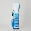 ZOY Type 9 UNISEX Enamel Stand Caddy Bag 071769884 Zoe Golf Bag Caddy Bag Sea Blue