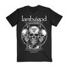 Летняя мужская футболка с графикой черепа Lamb of God, модная уличная одежда, футболка с круглым вырезом, повседневная одежда для улицы, большие размеры, топы, женская одежда