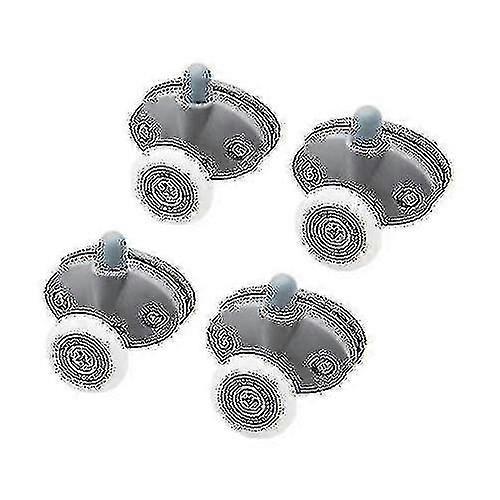 Nylon Single Pop Up Pulley Runner Wheel Shower Cabin Sliding Glass Door Rollers 8pcs-25mm